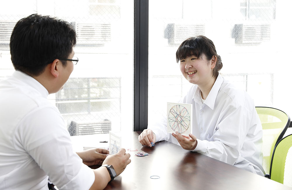 1対1のスクーリングの様子